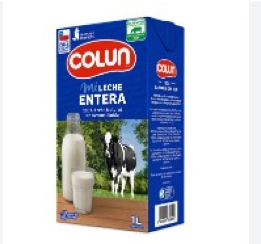 leche entera colun